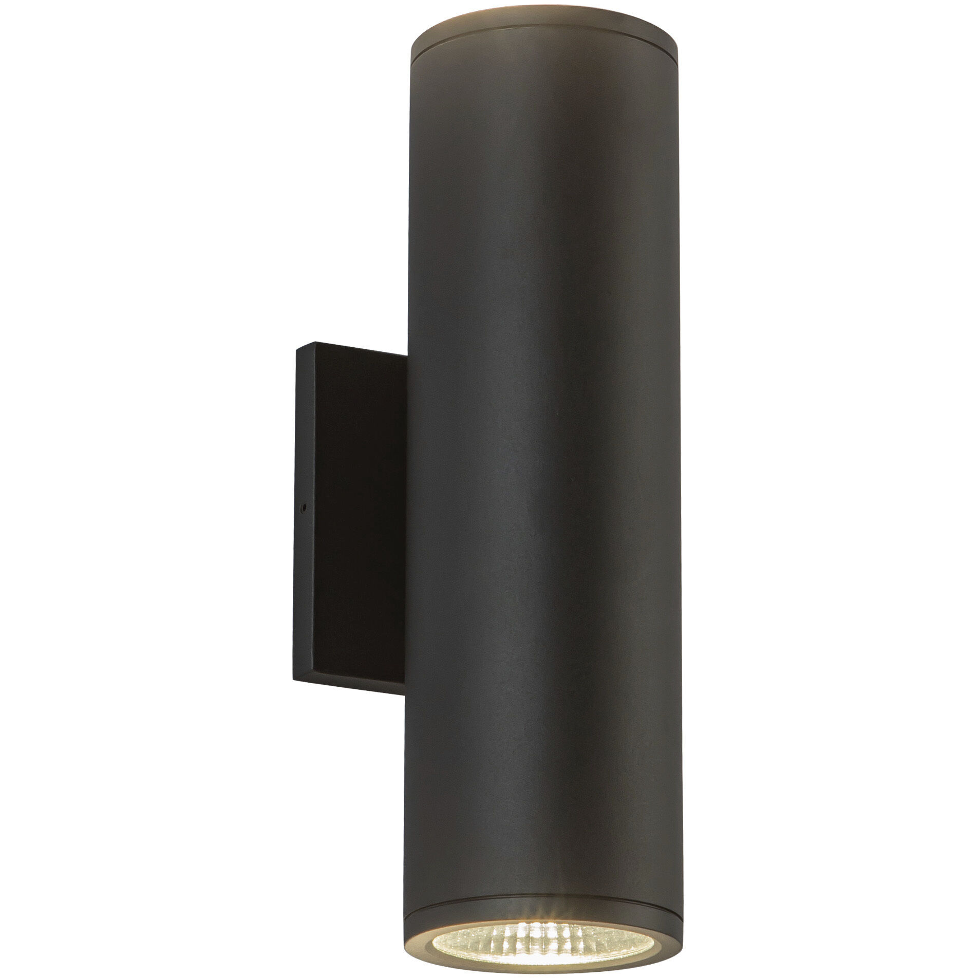 Nordic LED 12 inch Black Exterior Wall Light
