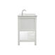 Clement 60 X 22 X 34.13 inch White Bathroom Vanity Cabinet