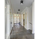 Harley 1 Light 5 inch Matte Black Flush Mount Ceiling Light