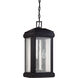 Trumbull 3 Light 8.5 inch Mystic Black Mini Pendant Ceiling Light, Small