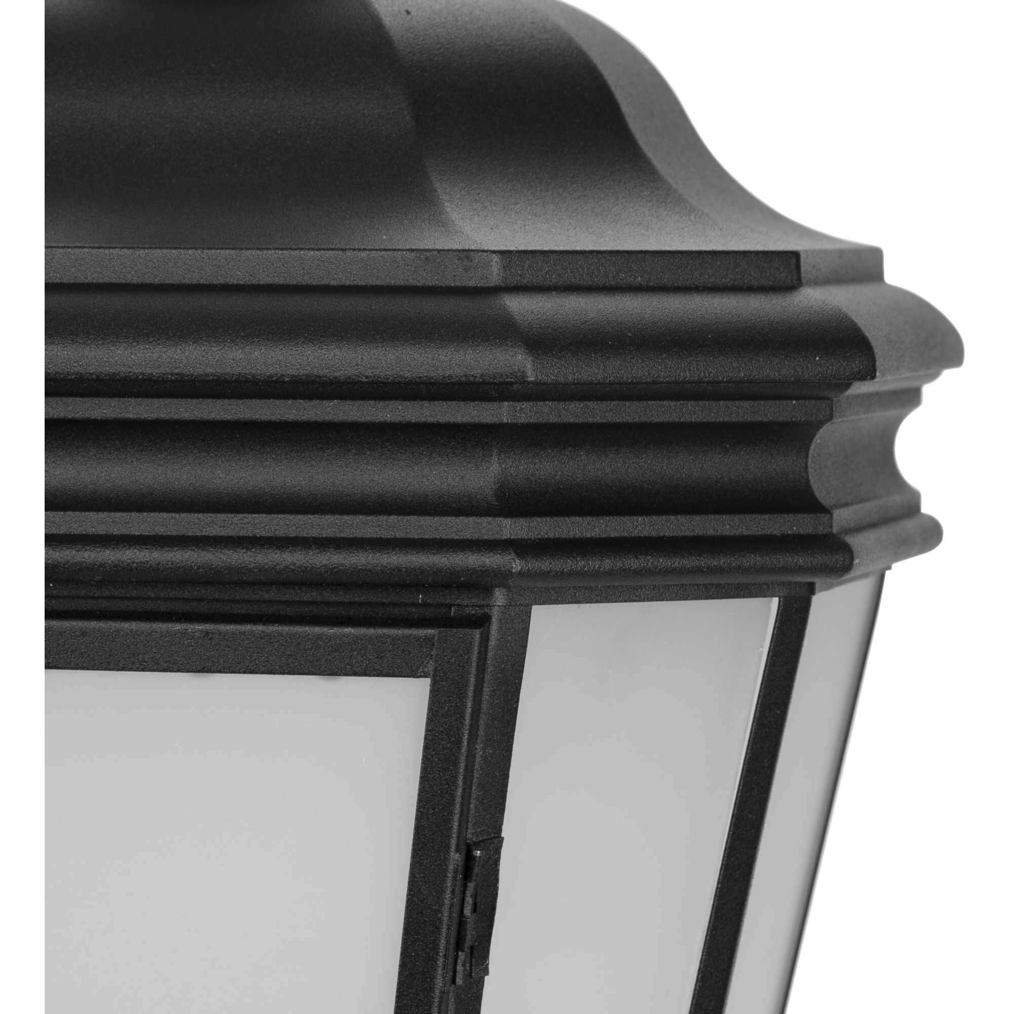 Crawford 1 Light 25 inch Textured Black Outdoor Post Lantern