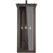 Hunt 4 Light 36 inch Oiled Bronze Outdoor Wall Mount in Incandescent