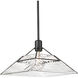 Kepler 1 Light 14 inch Matte Black Pendant Ceiling Light