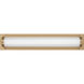 Weston LED 22 inch Satin Brass Vanity Light Wall Light