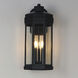 Wright 3 Light 20.5 inch Black Patina Outdoor Wall Mount