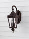 Cotswold Lane 2 Light 20.5 inch Grecian Bronze Outdoor Wall Lantern, Small