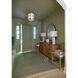 Hulton 5 Light 25 inch Luxe Gold Lantern Candelier Ceiling Light