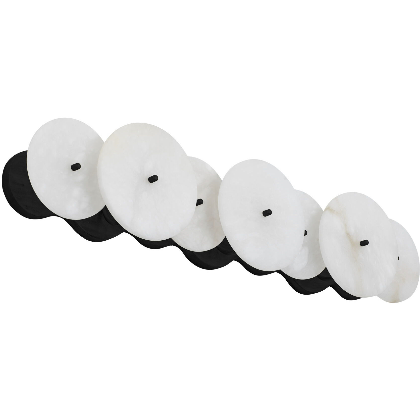 Cosmos 3 Light 28 inch Matte Black Bath Vanity Light Wall Light, Smithsonian Collaboration