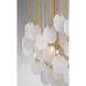 Velisse 8 Light 35.5 inch Legacy Brass Pendant Ceiling Light