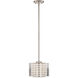 Hilliard 1 Light 5 inch Brushed Nickel Mini Pendant Ceiling Light
