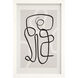 Priyanka White/Multiple Wall Art, 7 Piece