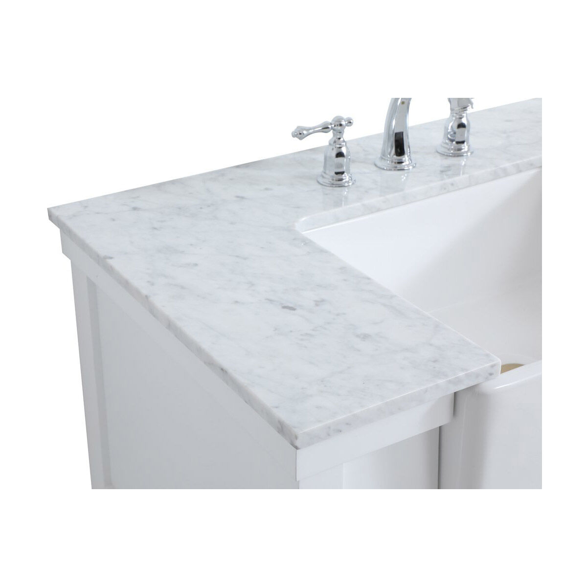 Clement 36 X 22 X 34 inch White Bathroom Vanity Cabinet