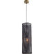 Roedean 1 Light 9 inch Matte Black Pendant Ceiling Light
