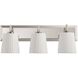 Yep Brilia 3 Light 24 inch Polished Nickel Vanity Light Wall Light