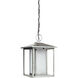 Hunnington 1 Light 9 inch Weathered Pewter Outdoor Pendant