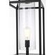 Zora 1 Light 26 inch Black Outdoor Post Light