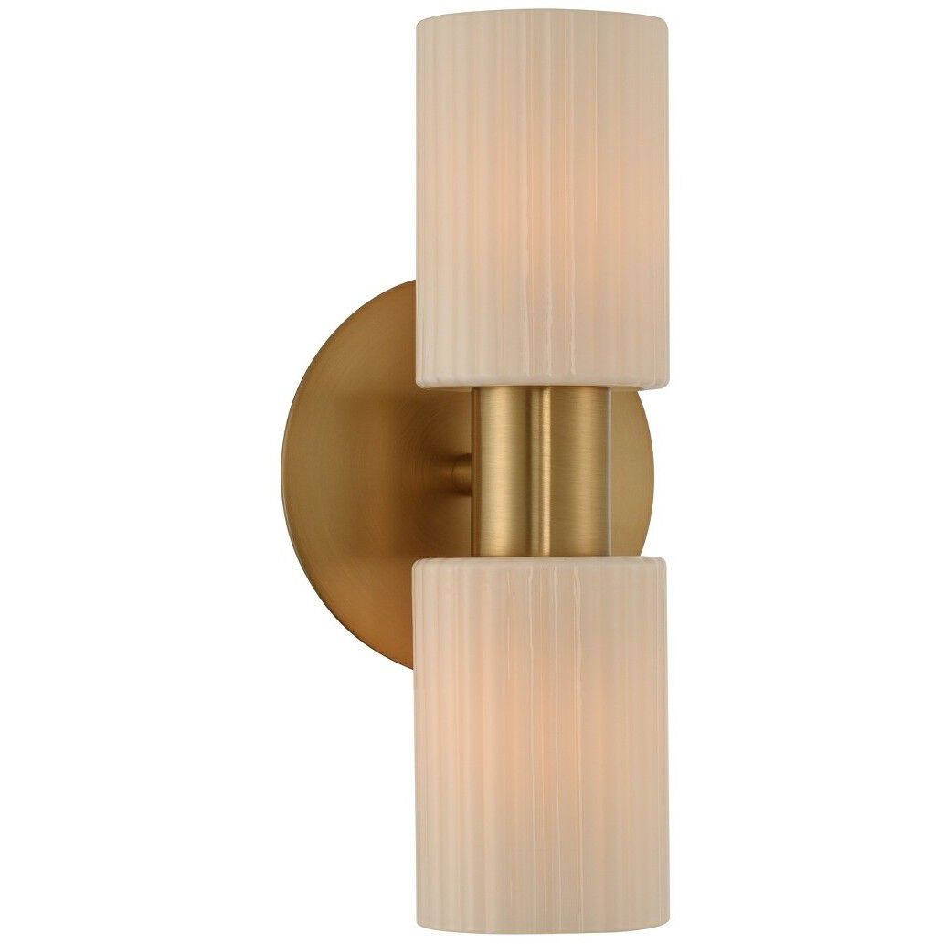 Harlowe Wall Sconce Wall Light in Winter Brass