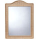 Hilltop 35 X 26 inch Natural Wall Mirror