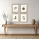 Summer Garden Blue and Yellow and Green and Brown Framed Art, Propac