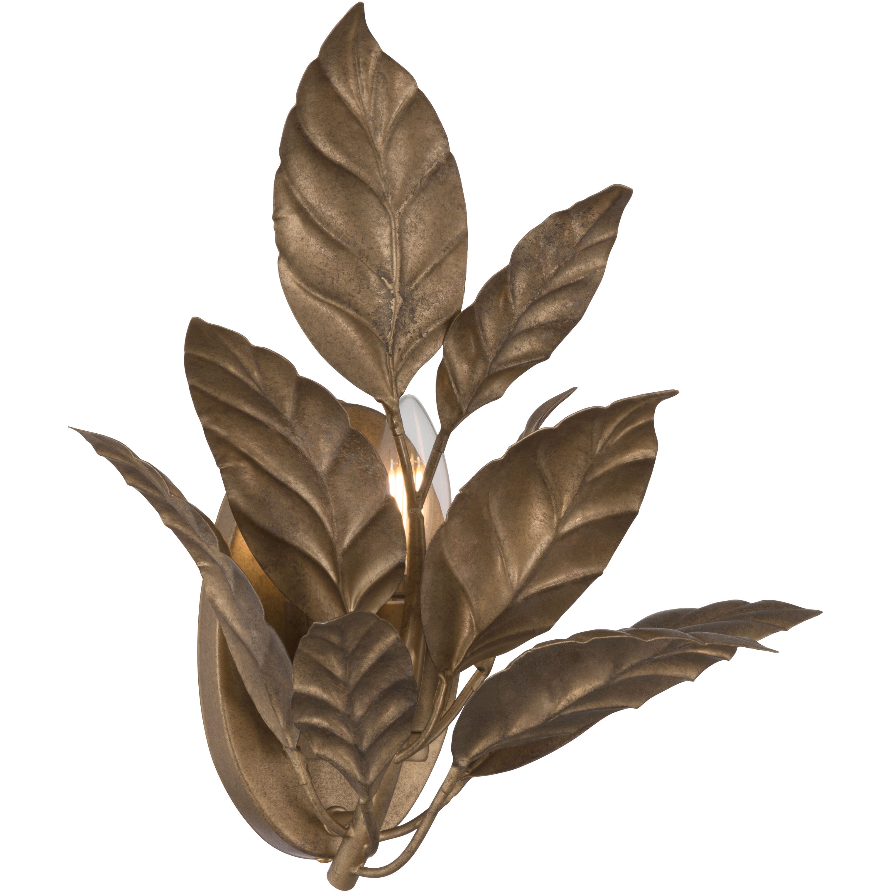 Seraphine 2 Light 11 inch Weathered Gold Wall Sconce Wall Light