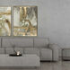 Metallic Underground Brown and Metallic and Beige and Neutral Canvas, The Studio