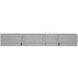 Original Glacier Avenue LED 33 inch Polished Nickel Vanity Bath Bar Wall Light