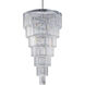 Canada 34 Light 36 inch Chrome Chandelier Ceiling Light