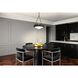 Agate 3 Light 15 inch Matte Black Pendant Ceiling Light
