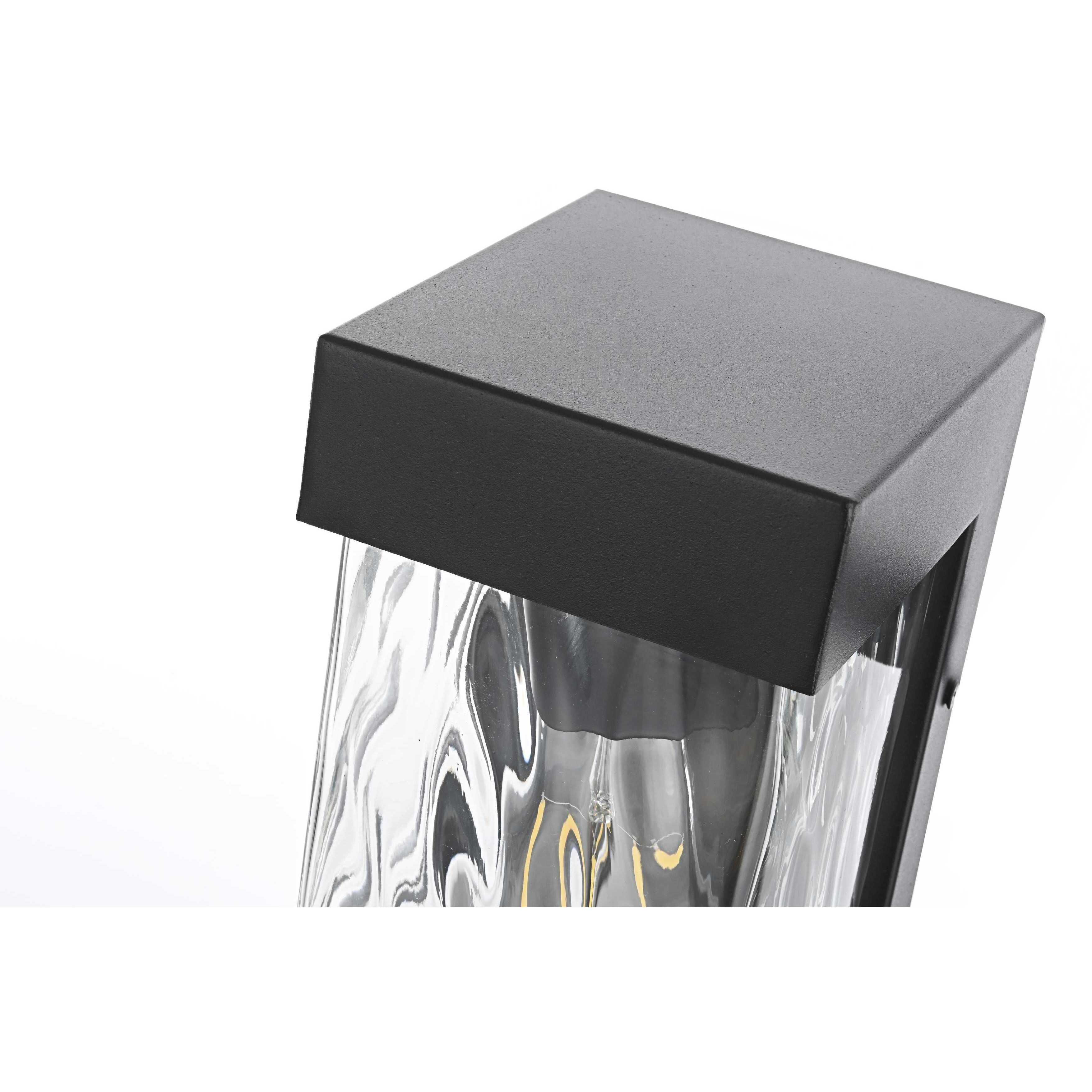 Thompson 1 Light 9 inch Black Outdoor Wall Sconce