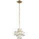 Cubic 1 Light 11.5 inch Calypso Gold Pendant Ceiling Light