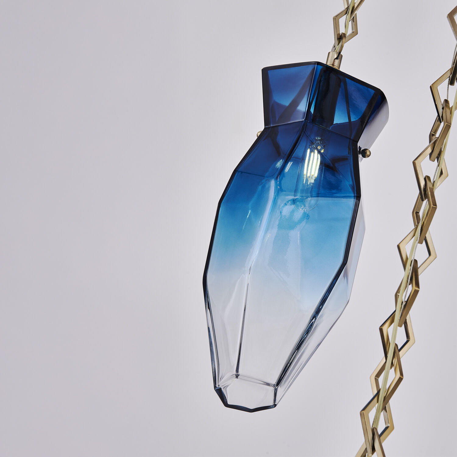 Bolsa 6 Light 31 inch Winter Brass Chandelier Ceiling Light