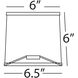Abbey Rose Rumble 6.5 inch Lamp Shade