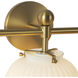 Alora Mood Cherise 3 Light 28.38 inch Brushed Gold Vanity Light Wall Light