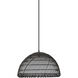 Alora Mood Bondi Pendant Ceiling Light in Matte Black