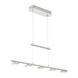 Santiago LED 33.5 inch Nickel-Matte Linear Pendant Ceiling Light