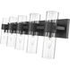 Lawson 5 Light 38 inch Matte Black Vanity Wall Light