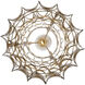 Swoon 1 Light 16 inch Antique Gold/Gold Dust Pendant Ceiling Light, Smithsonian Collaboration