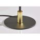 Kaden 19.75 inch 10.00 watt Brass with Black Accent Table Lamp Portable Light