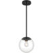Auresa 1 Light 8.25 inch Coal Mini Pendant Ceiling Light