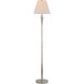 Chapman & Myers Aiden 52 inch 15.00 watt Polished Nickel Accent Floor Lamp Portable Light