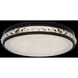Signature Kristally LED 12 inch Black Flush Mount Ceiling Light