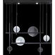 Selene 12 Light 56.5 inch Black Pendant Ceiling Light