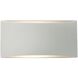 Ambiance 1 Light 10 inch Matte White Wall Sconce Wall Light