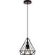 Jago 1 Light 10 inch Black Pendant Ceiling Light