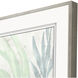 Swaying Seagrass Blue and Green and White Framed Art, The Studio