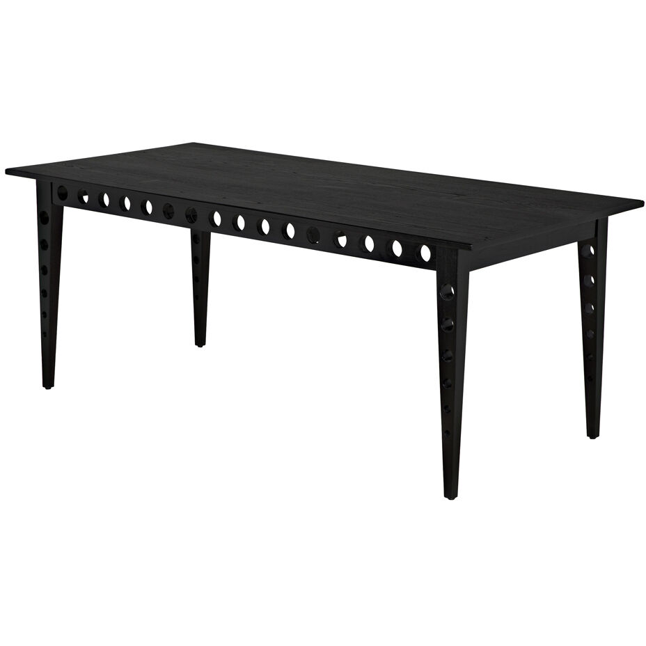 Pericles 76 X 36 inch Charcoal Black Table/Desk