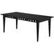 Pericles 76 X 36 inch Charcoal Black Table/Desk