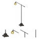 Brandon 62 inch 60 watt Dark Bronze Floor Lamp Portable Light