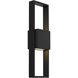 Miami LED 18 inch Sand Black Outdoor Wall Sconce