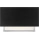 Kelly Wearstler Leagan LED Black Flush Mount Ceiling Light, Integrated LED